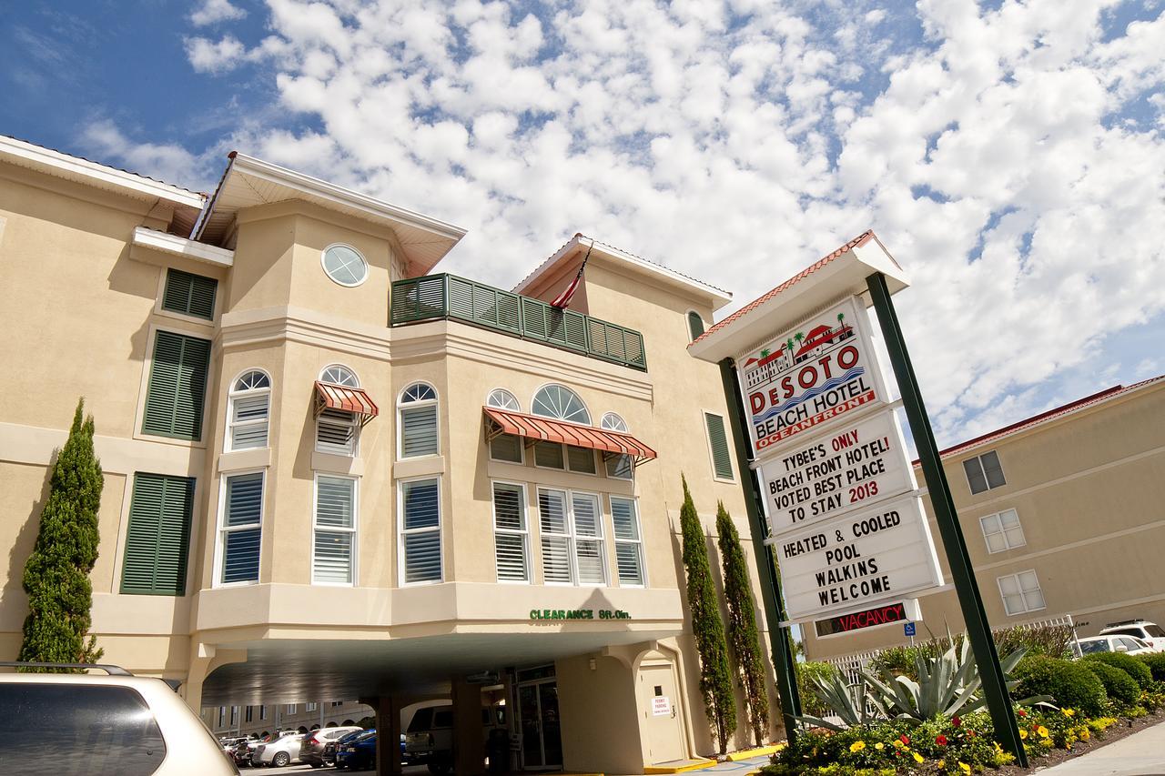 DeSoto Beach Hotel Tybee Island Exterior foto